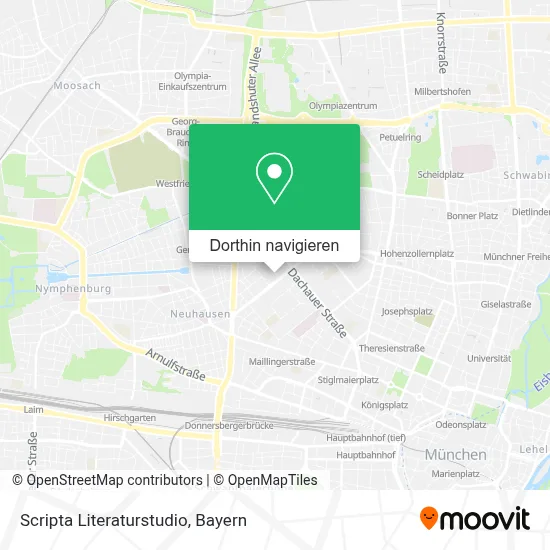 Scripta Literaturstudio Karte