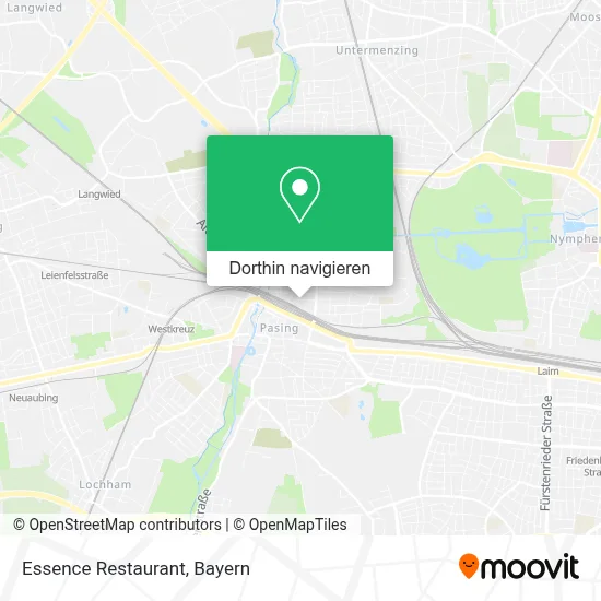 Essence Restaurant Karte