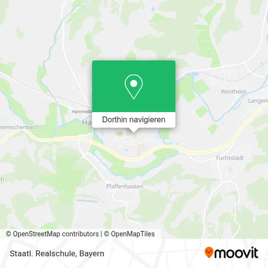 Staatl. Realschule Karte