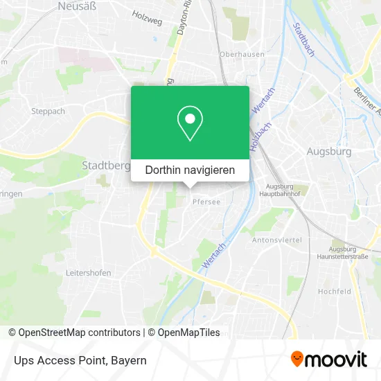 Ups Access Point Karte
