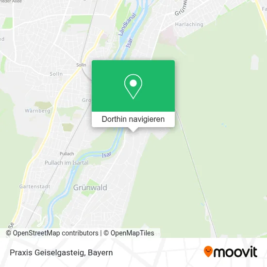 Praxis Geiselgasteig Karte