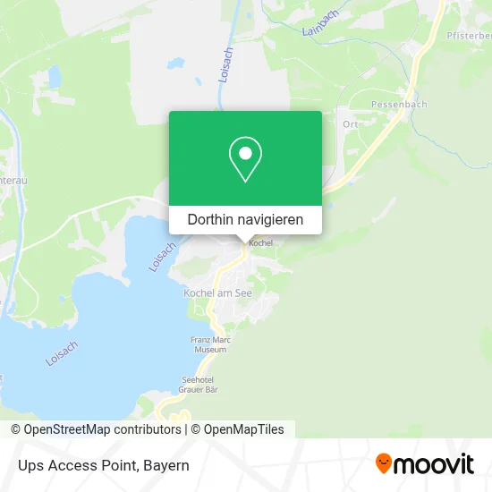 Ups Access Point Karte