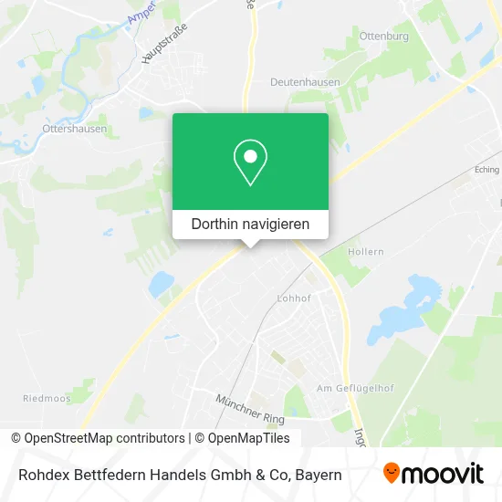 Rohdex Bettfedern Handels Gmbh & Co Karte