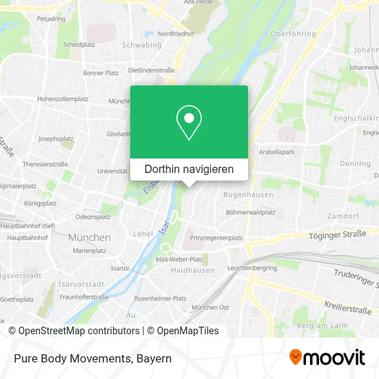 Pure Body Movements Karte