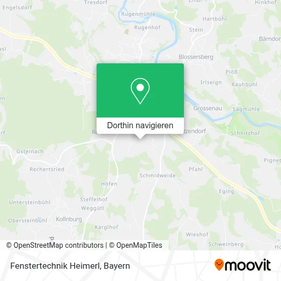Fenstertechnik Heimerl Karte