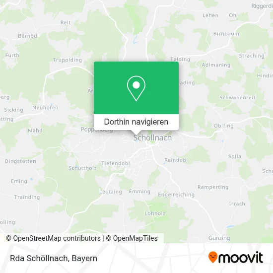 Rda Schöllnach Karte