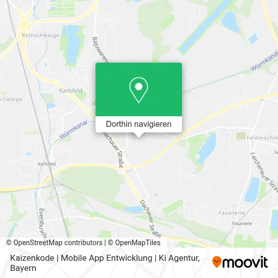 Kaizenkode | Mobile App Entwicklung | Ki Agentur Karte