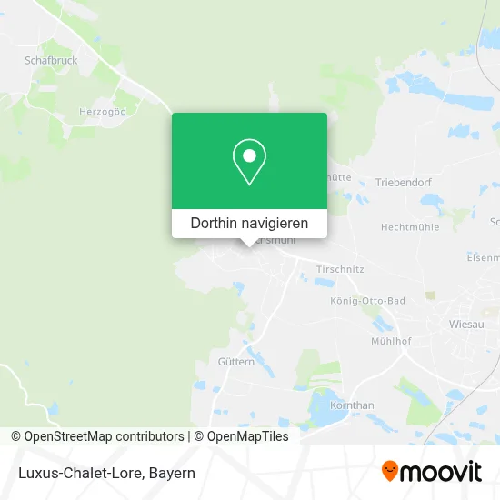 Luxus-Chalet-Lore Karte