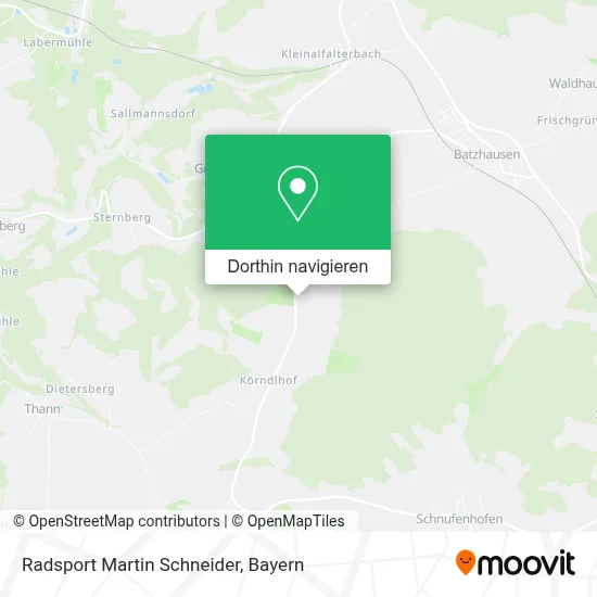 Radsport Martin Schneider Karte