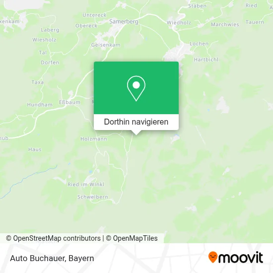 Auto Buchauer Karte