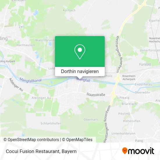 Cocui Fusion Restaurant Karte