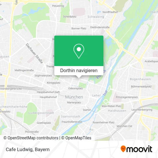 Cafe Ludwig Karte