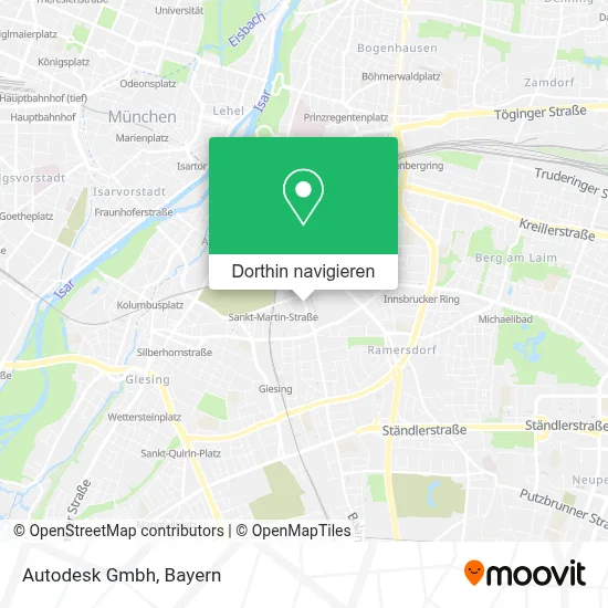 Autodesk Gmbh Karte