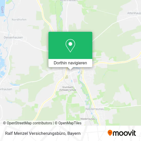 Ralf Menzel Versicherungsbüro Karte