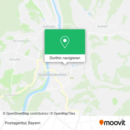Postagentur Karte