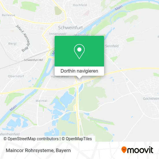 Maincor Rohrsysteme Karte