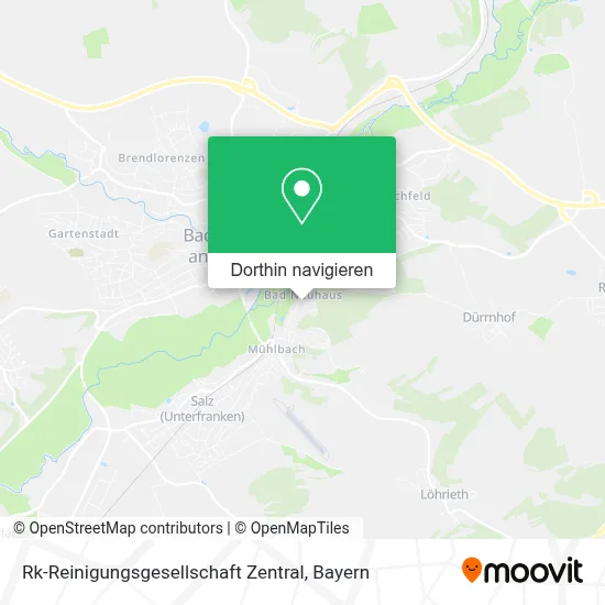 Rk-Reinigungsgesellschaft Zentral Karte