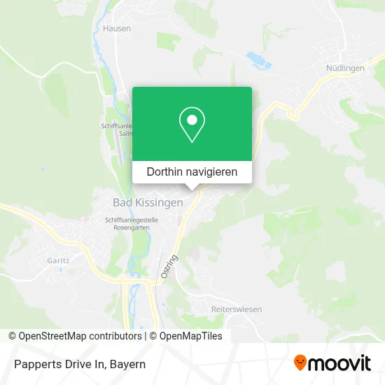 Papperts Drive In Karte