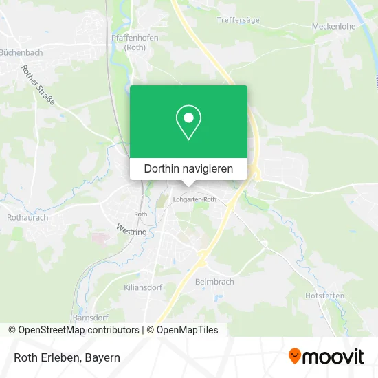 Roth Erleben Karte