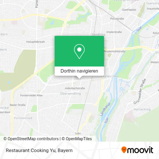 Restaurant Cooking Yu Karte