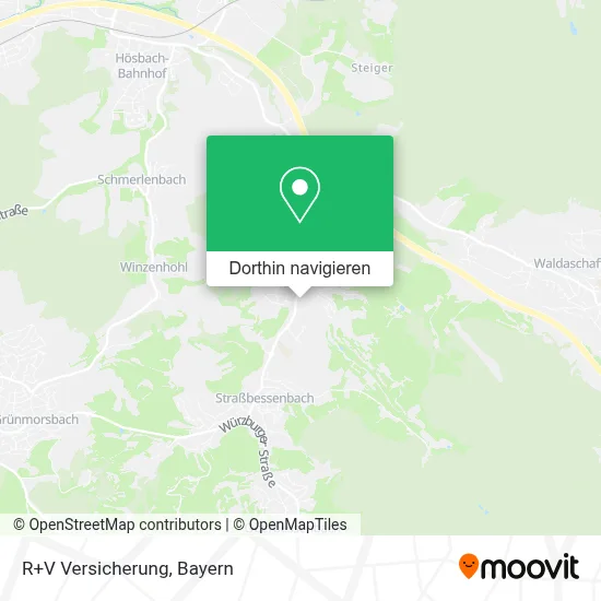 R+V Versicherung Karte