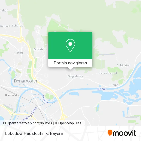 Lebedew Haustechnik Karte