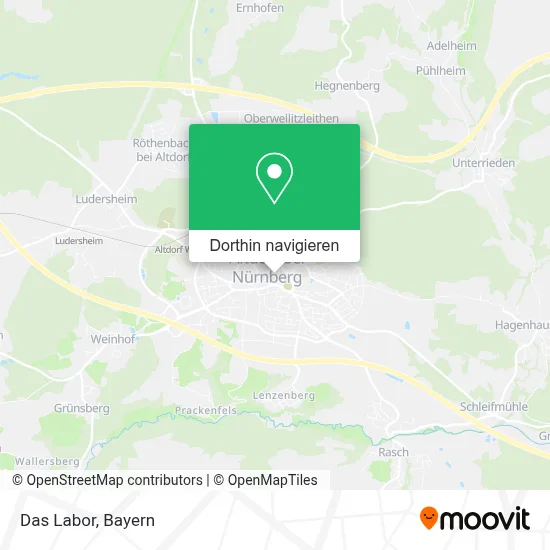 Das Labor Karte