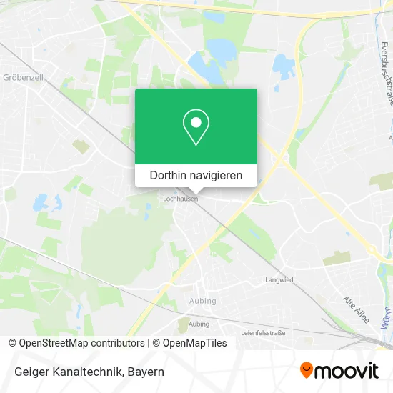 Geiger Kanaltechnik Karte
