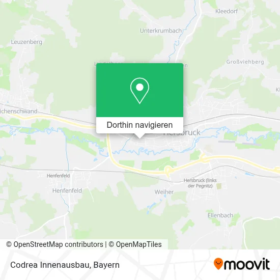Codrea Innenausbau Karte