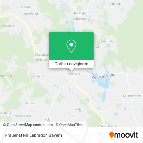 Frauenstein Labrador Karte