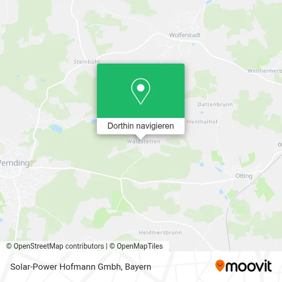 Solar-Power Hofmann Gmbh Karte