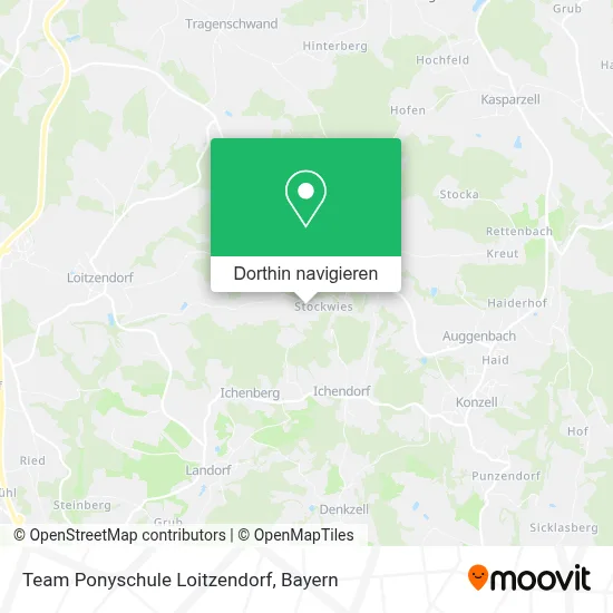 Team Ponyschule Loitzendorf Karte