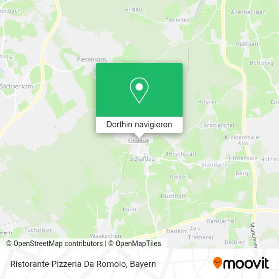 Ristorante Pizzeria Da Romolo Karte