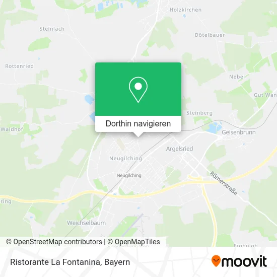 Ristorante La Fontanina Karte