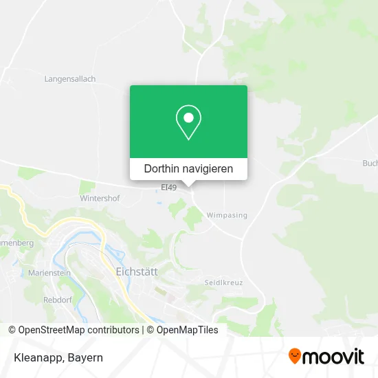 Kleanapp Karte