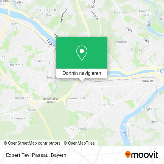Expert Tevi Passau Karte