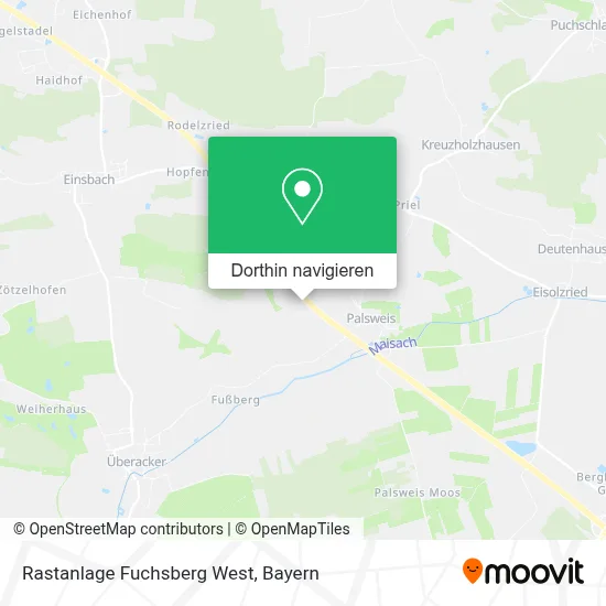 Rastanlage Fuchsberg West Karte