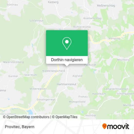 Provitec Karte