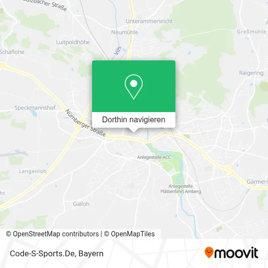Code-S-Sports.De Karte