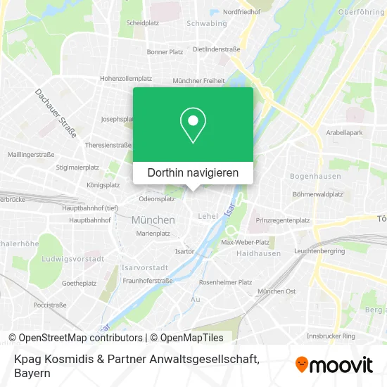 Kpag Kosmidis & Partner Anwaltsgesellschaft Karte