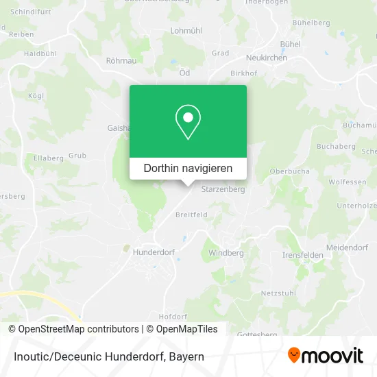 Inoutic/Deceunic Hunderdorf Karte