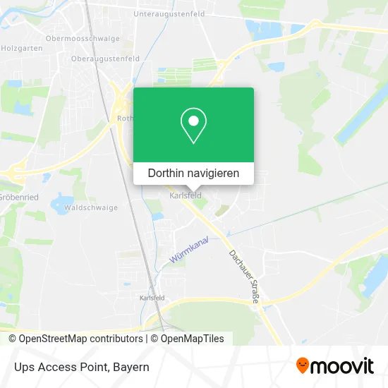 Ups Access Point Karte