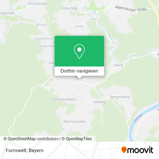 Forrowelt Karte