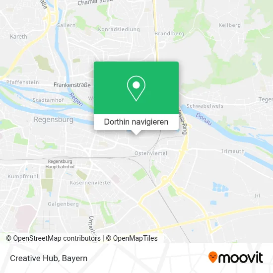 Creative Hub Karte