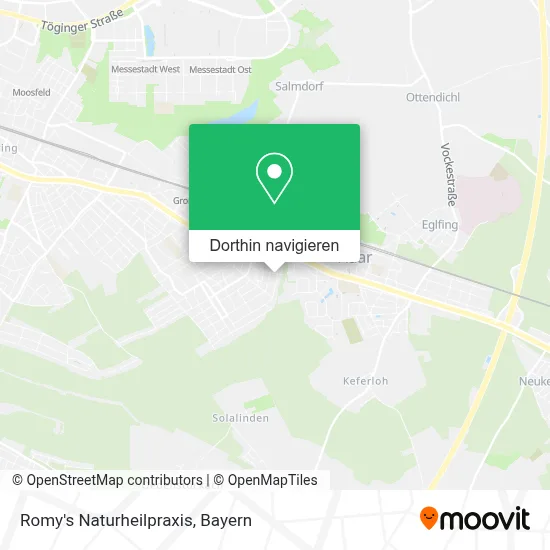 Romy's Naturheilpraxis Karte