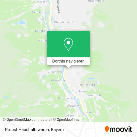 Probst Haushaltswaren Karte