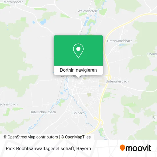 Rick Rechtsanwaltsgesellschaft Karte