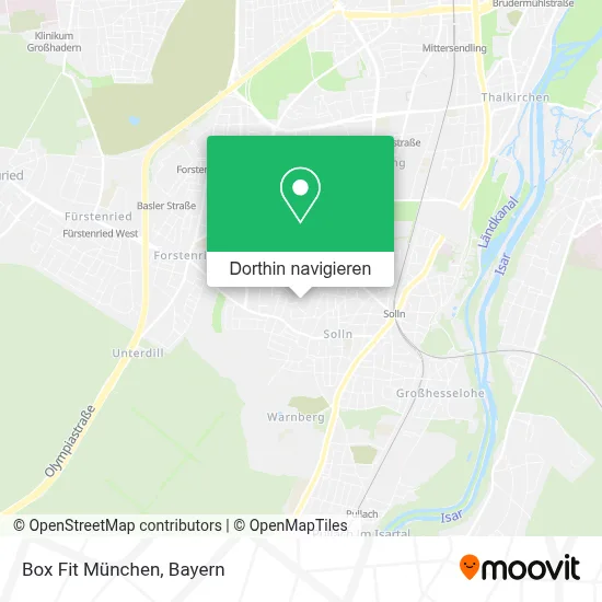 Box Fit München Karte