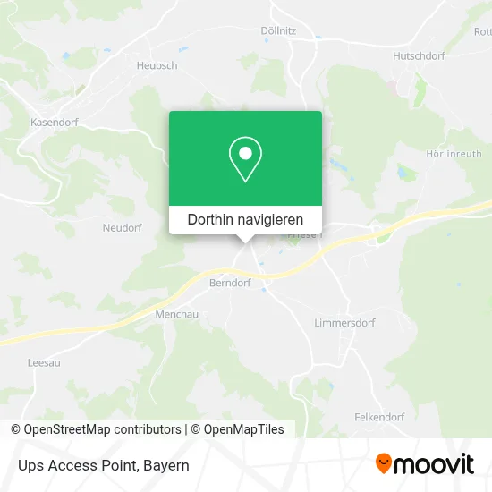 Ups Access Point Karte