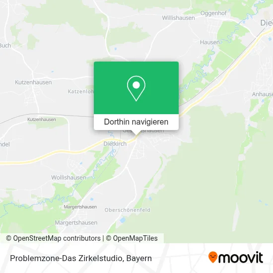 Problemzone-Das Zirkelstudio Karte